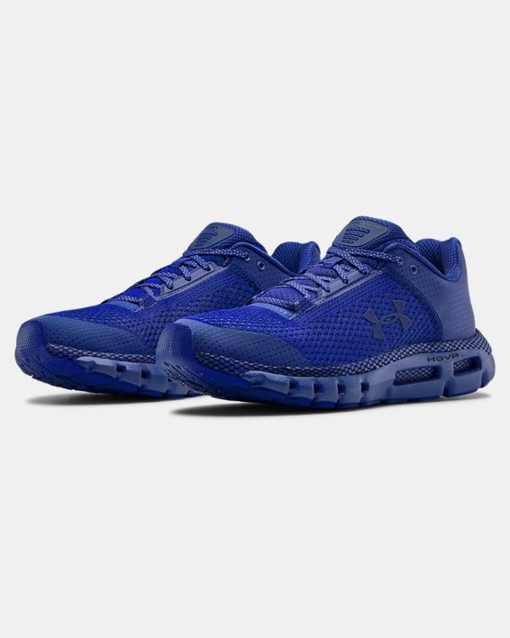 Men's UA HOVR™ Infinite Reflective Running Shoes, Blue, pdpMainDesktop image number 4